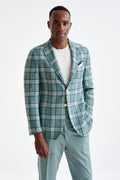 Sage Green Wool & Linen Kenton Jacket Amalfi Trend
