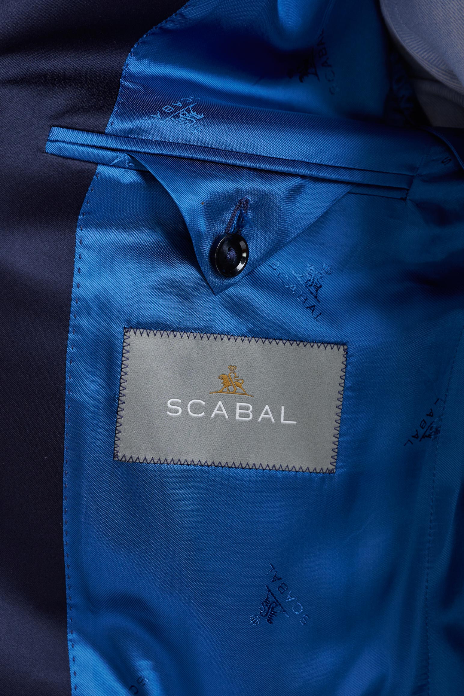 Blue Cashmere & Cotton Kenton Tuxedo Cashmere Denim — detail 6