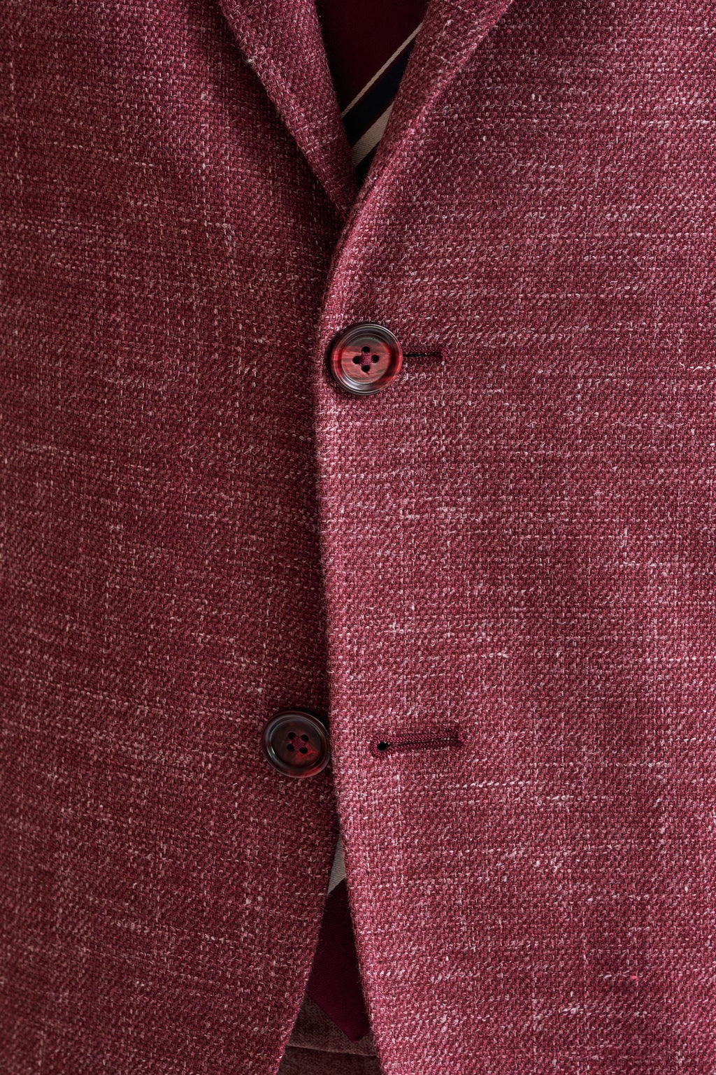 Raspberry Wool & Silk Kenton Jacket Amalfi Trend — detail 2