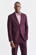 Red 100% Wool Kenton Jacket Capri