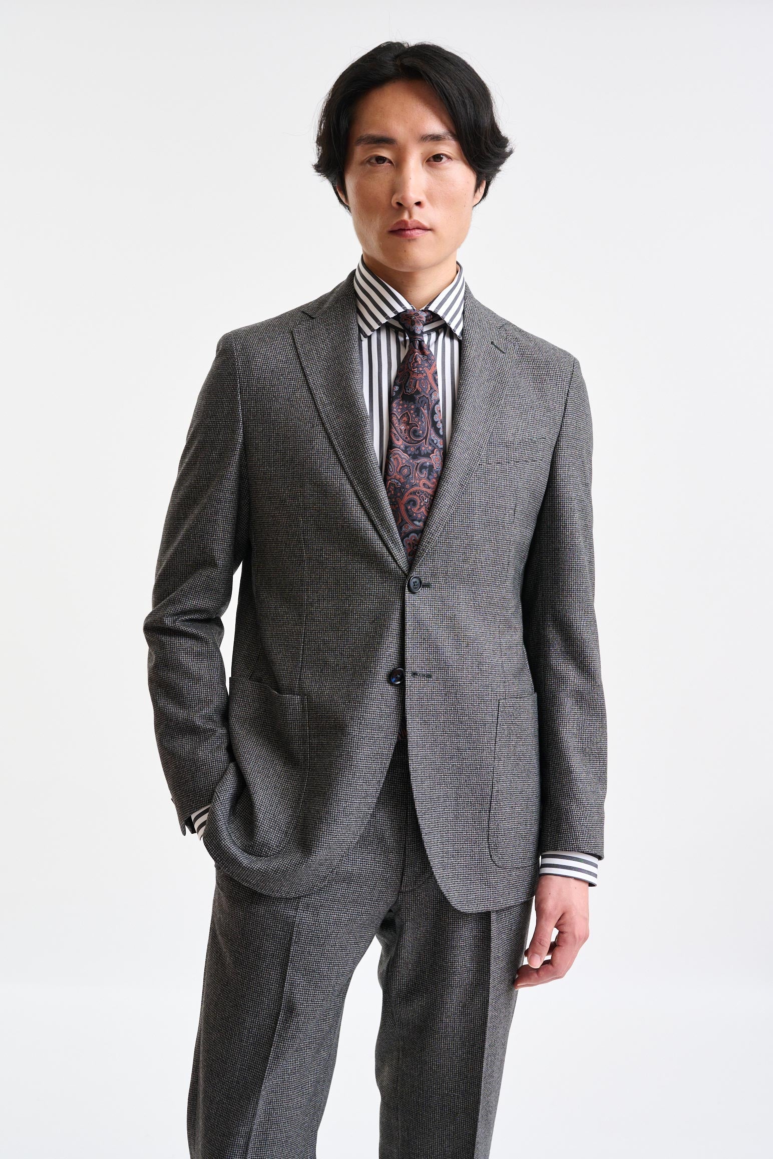 Grey Wool Kenton Jacket  Freestyle