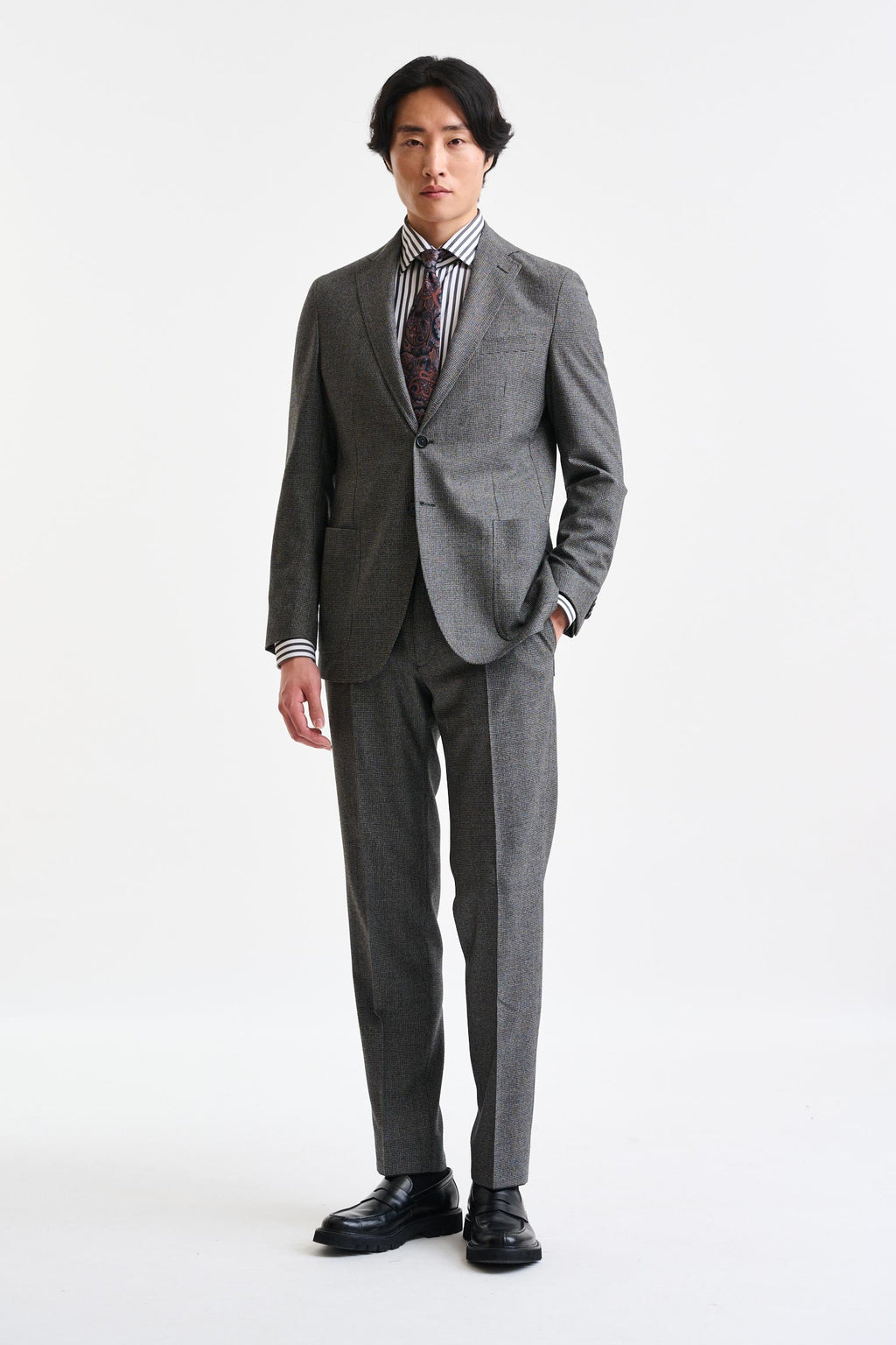 Grey Wool Kenton Jacket  Freestyle — detail 3