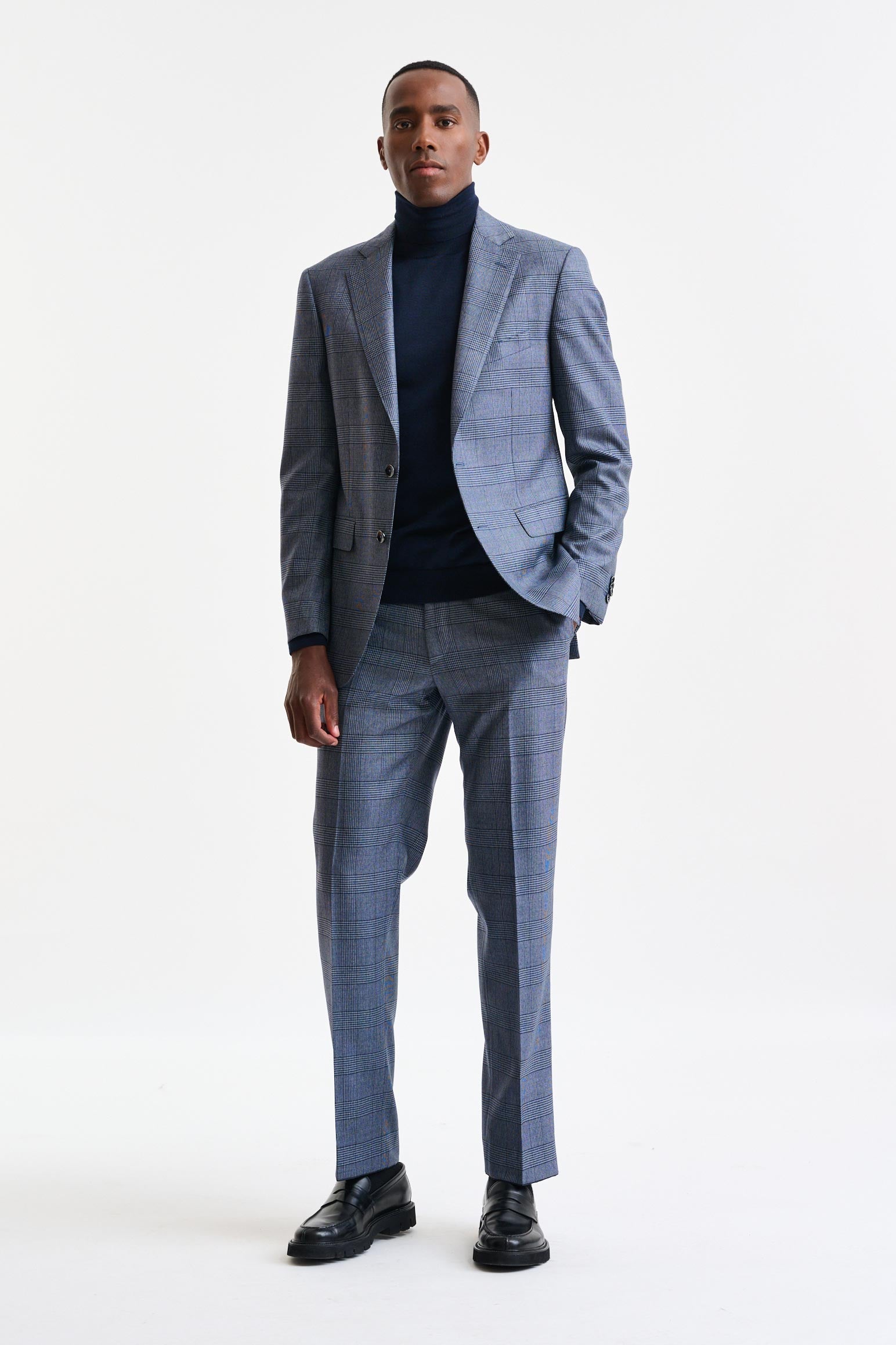 Blue Wool Soho Jacket Freestyle — detail 4