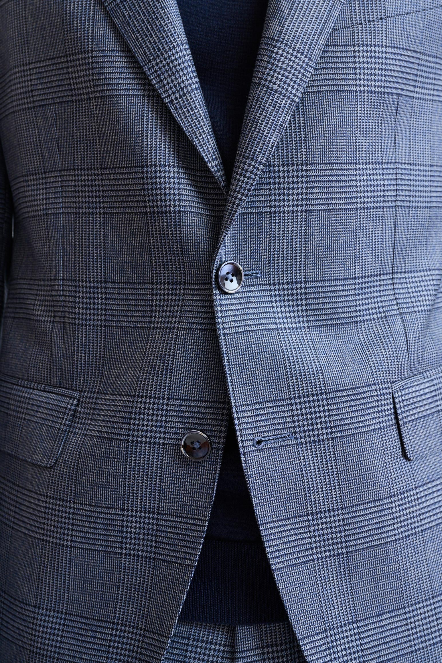 Blue Wool Soho Jacket Freestyle — detail 2