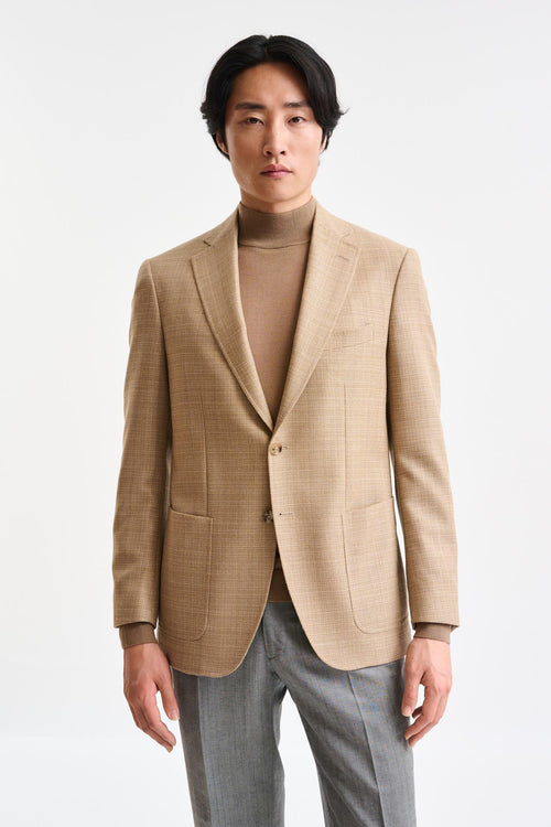 Beige Wool Soho Jacket Trend