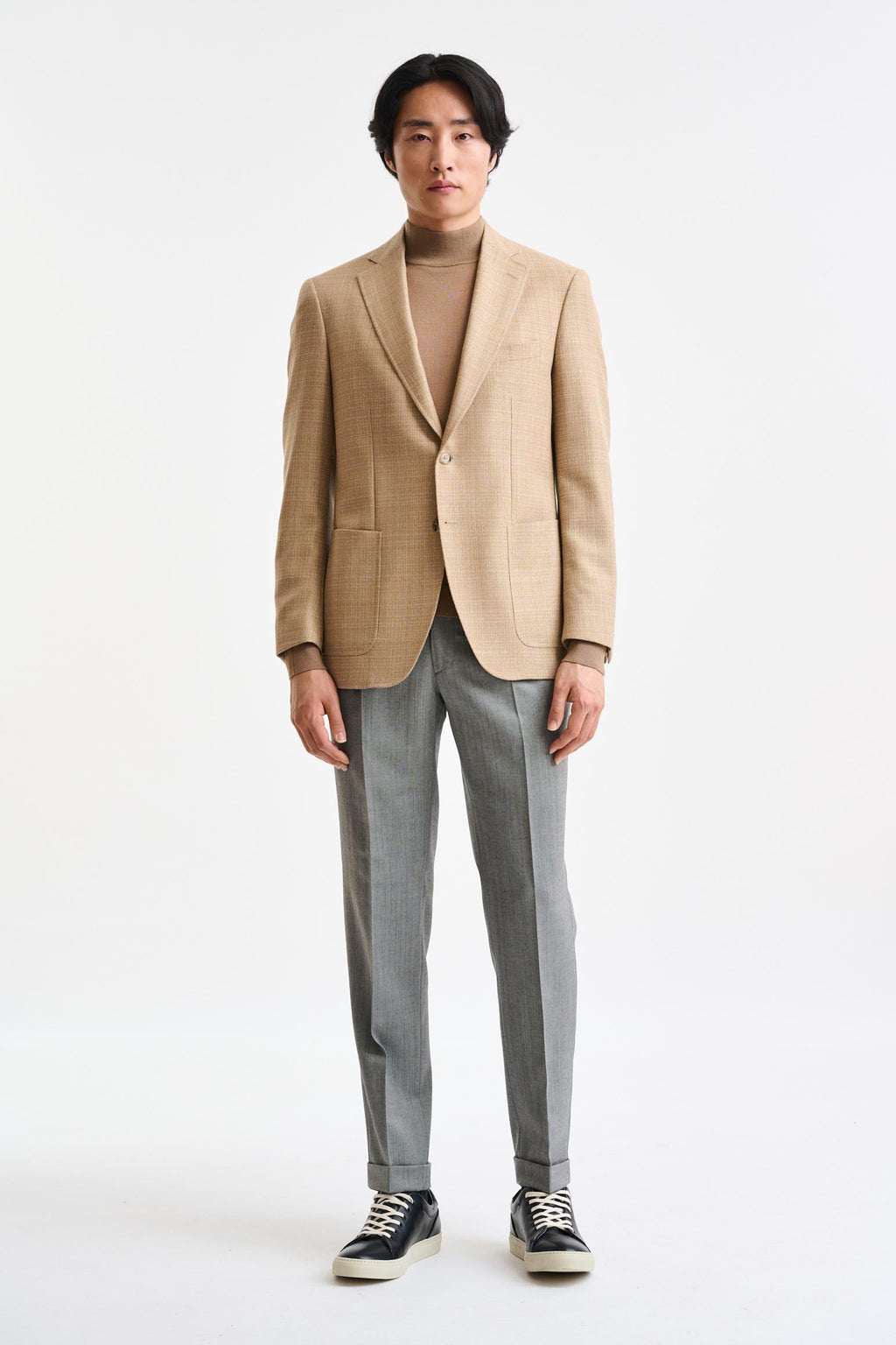 Beige Wool Soho Jacket Trend — detail 4