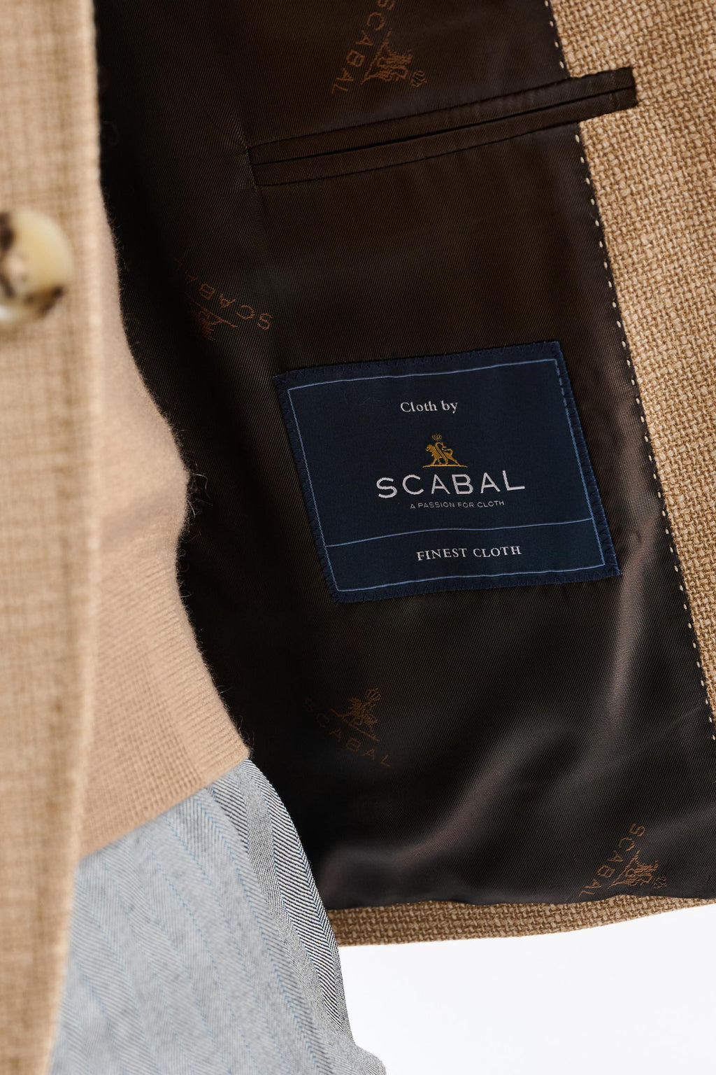 Beige Wool Soho Jacket Trend — detail 3