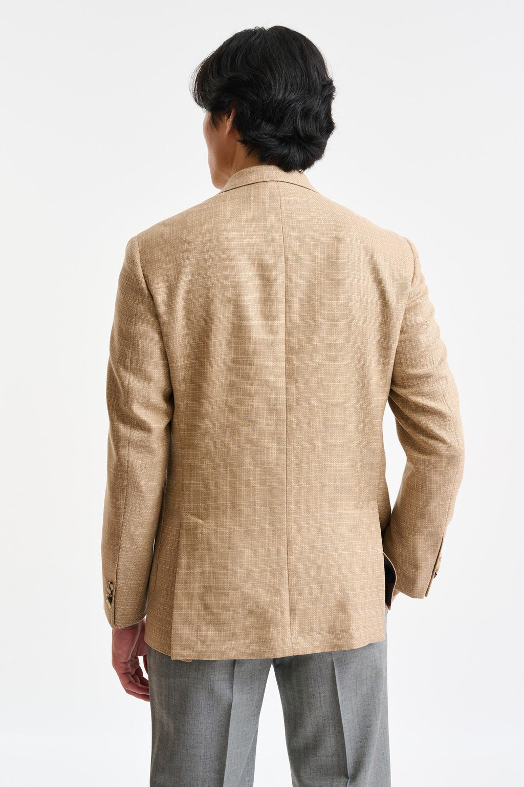Beige Wool Soho Jacket Trend — detail 6