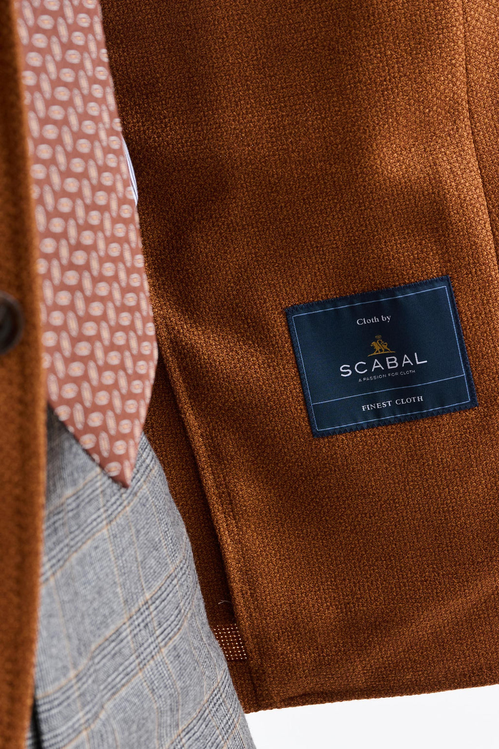 Brown Wool Kenton Jacket Trend — detail 3