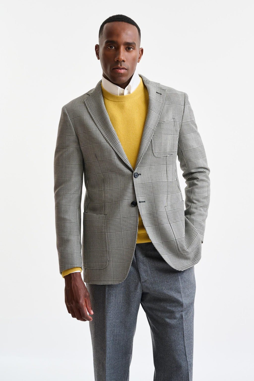 Black Wool Kenton Jacket Trend