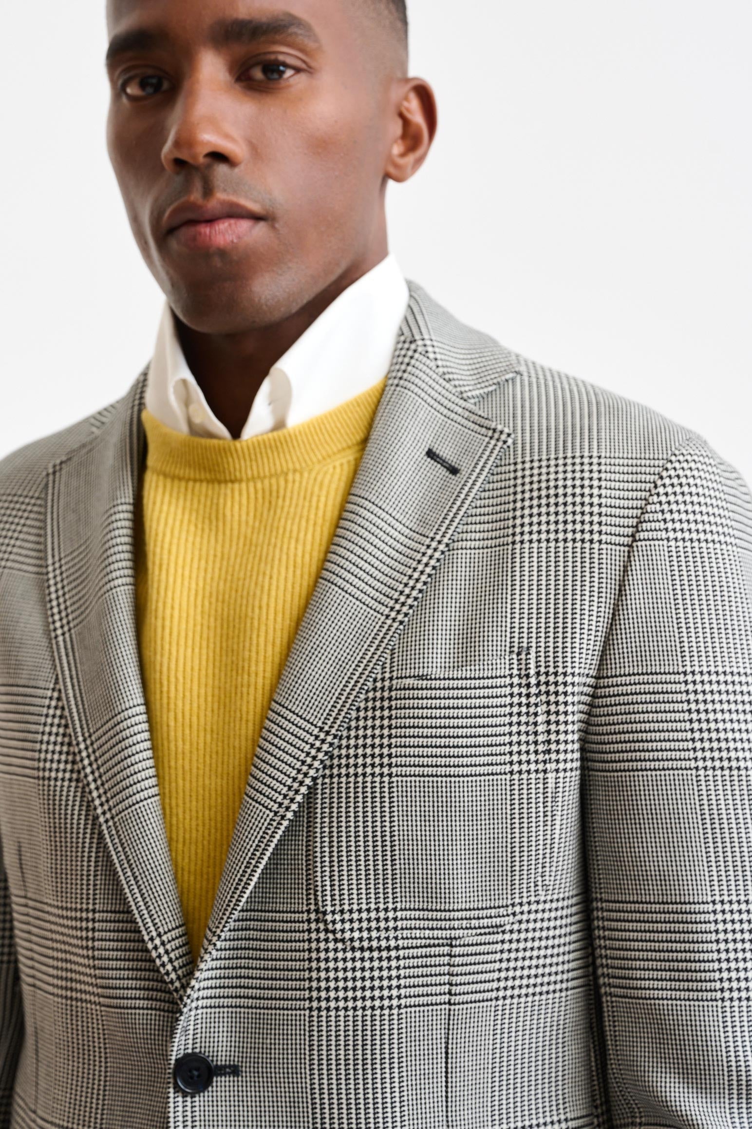Black Wool Kenton Jacket Trend — detail 4