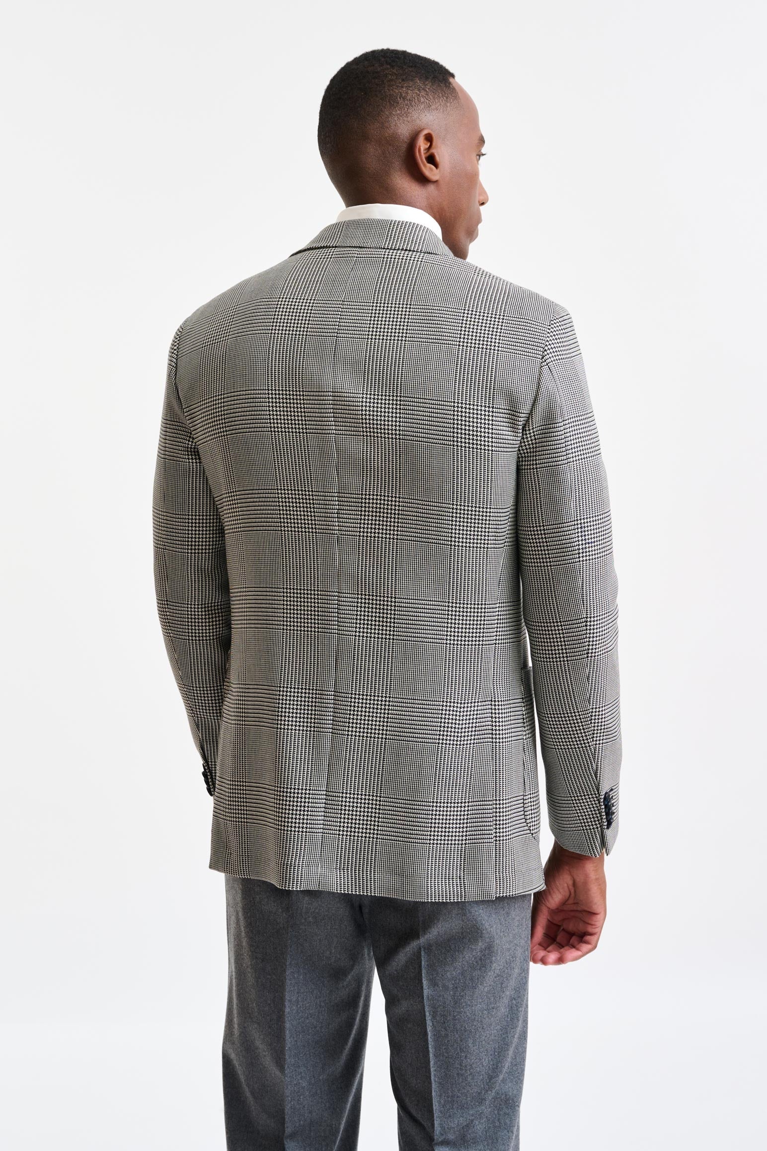 Black Wool Kenton Jacket Trend — detail 5