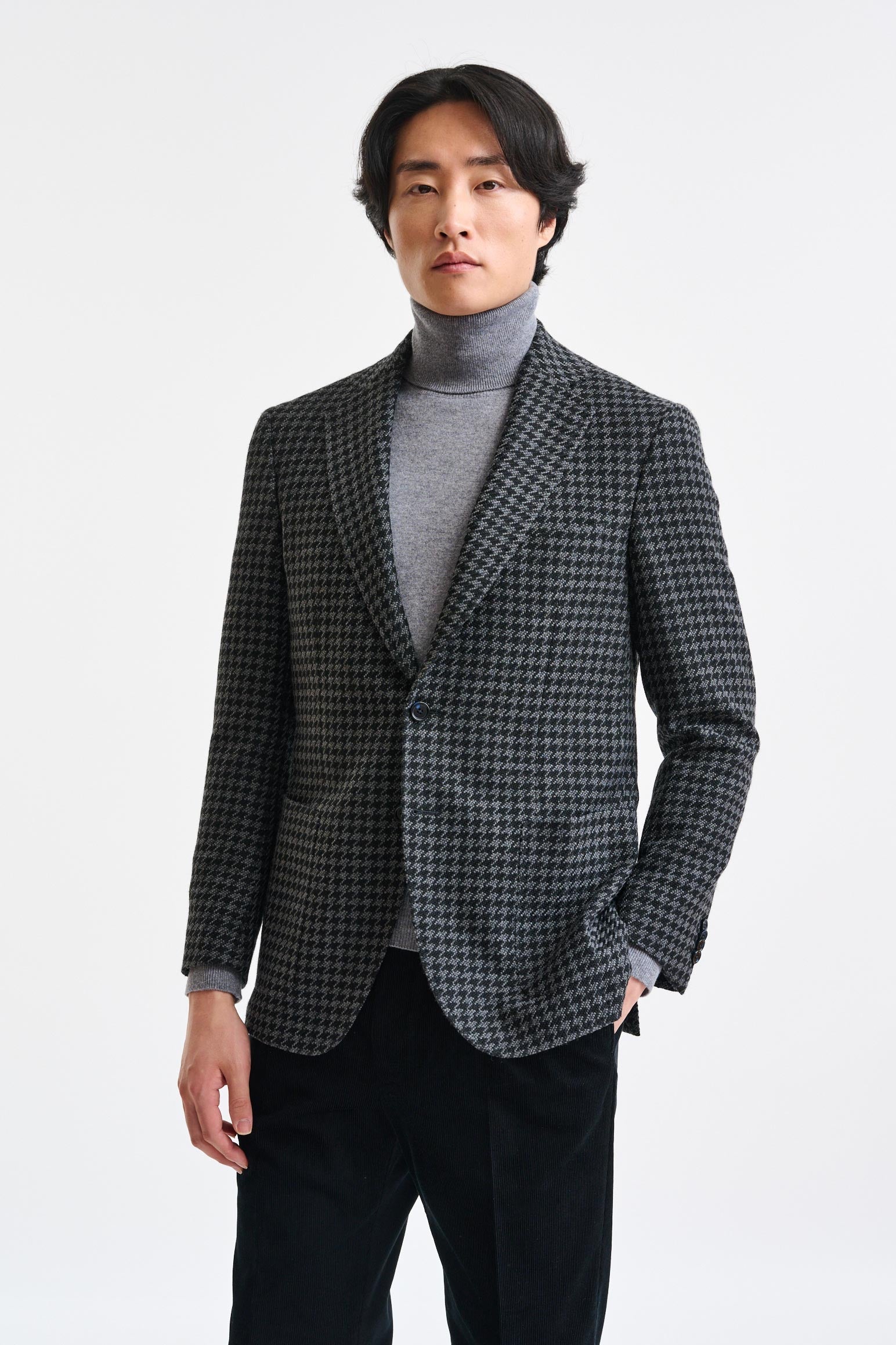 Black Wool Soho Jacket Trend