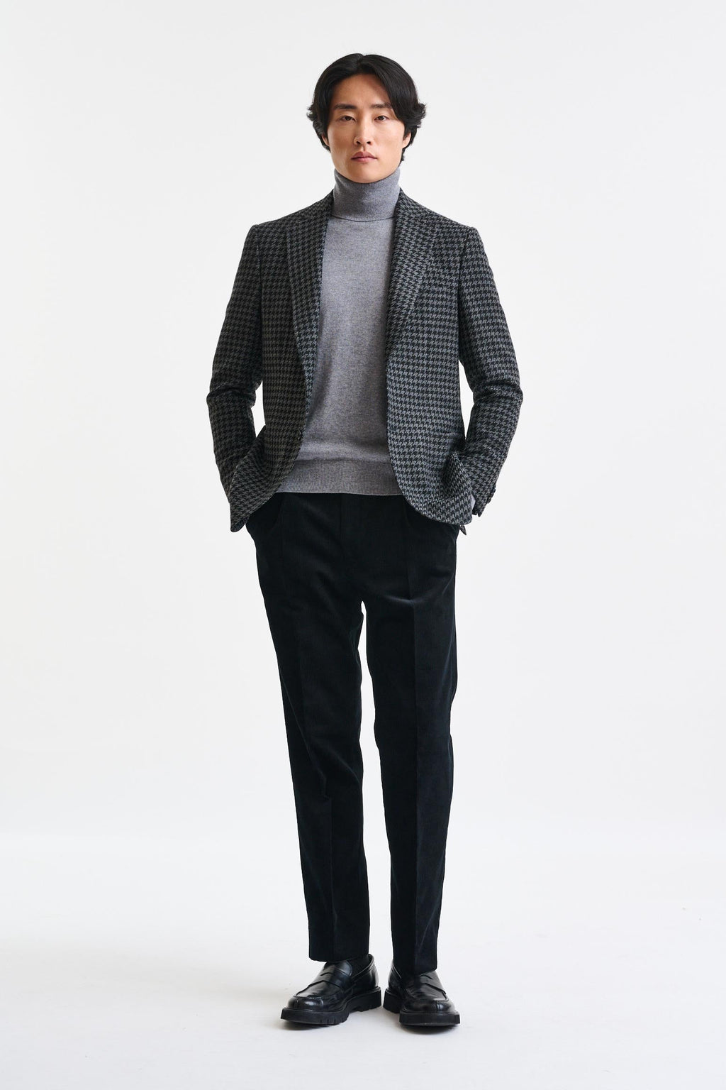 Black Wool Soho Jacket Trend — detail 4