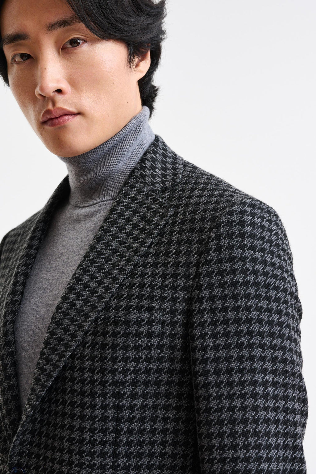 Black Wool Soho Jacket Trend — detail 5
