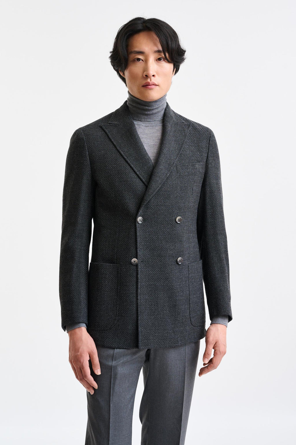Grey Wool Kenton Jacket Trend