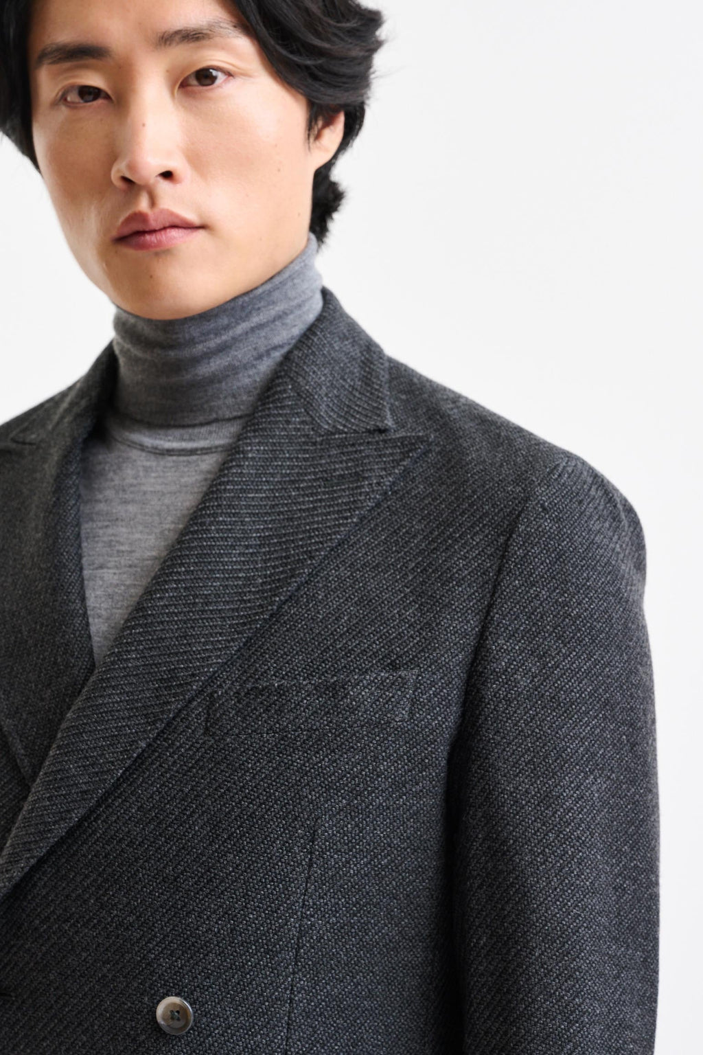 Grey Wool Kenton Jacket Trend — detail 5