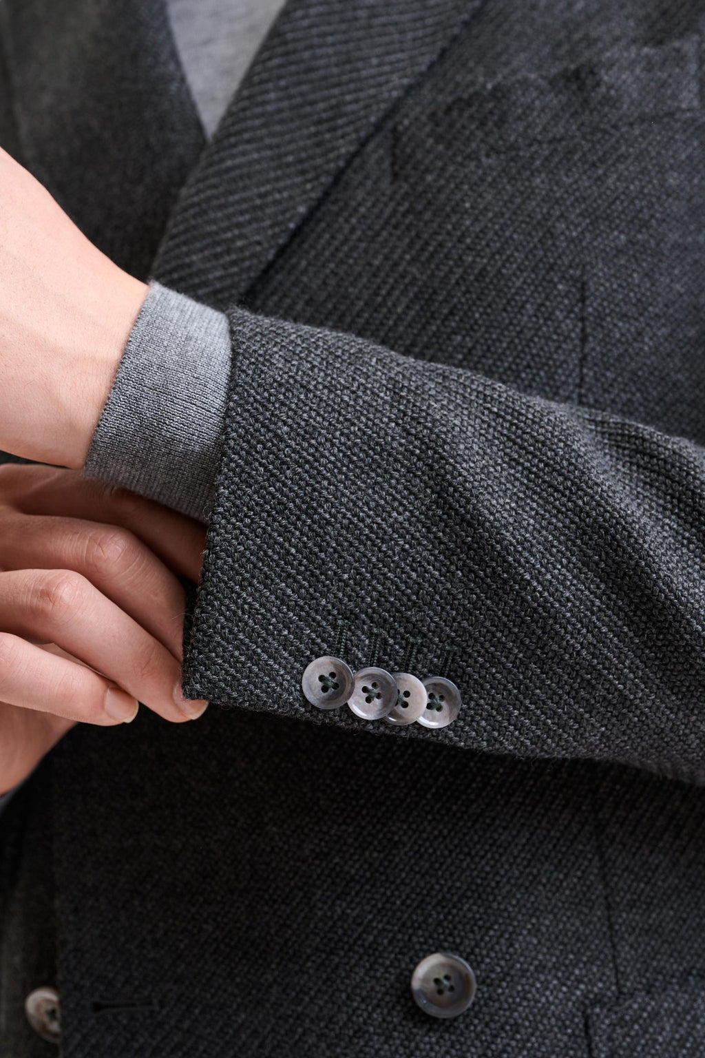 Grey Wool Kenton Jacket Trend — detail 1