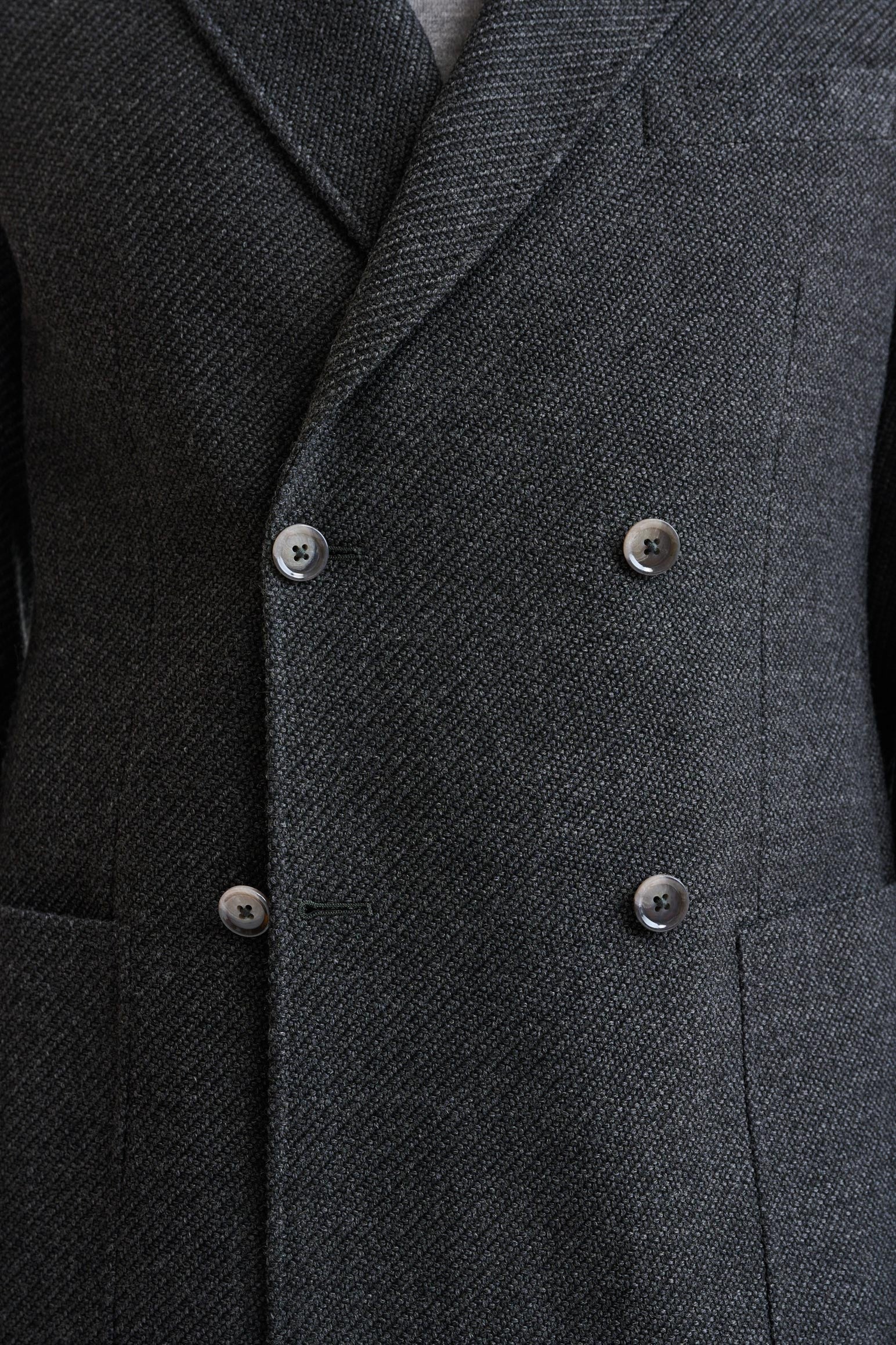 Grey Wool Kenton Jacket Trend — detail 2