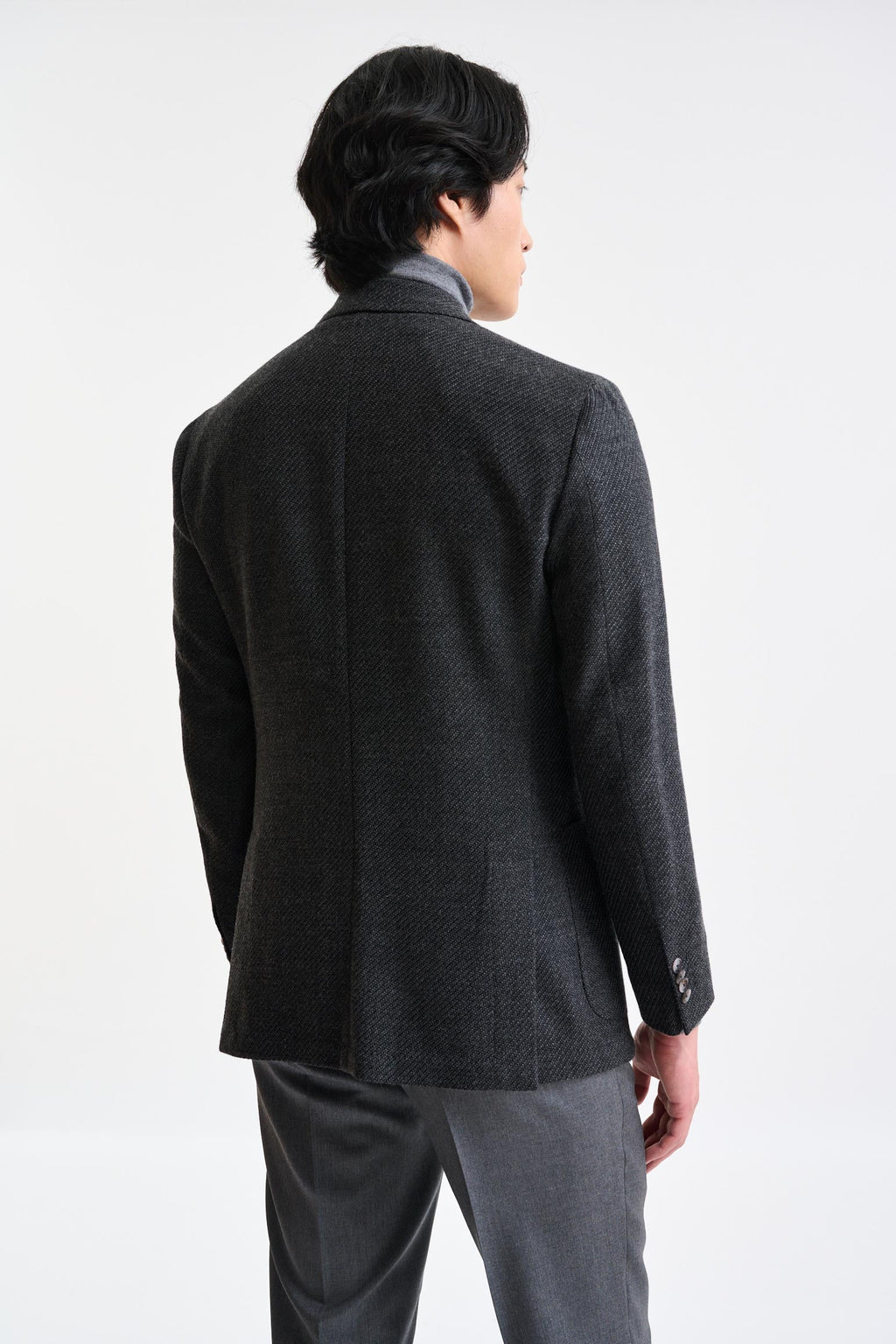 Grey Wool Kenton Jacket Trend — detail 6