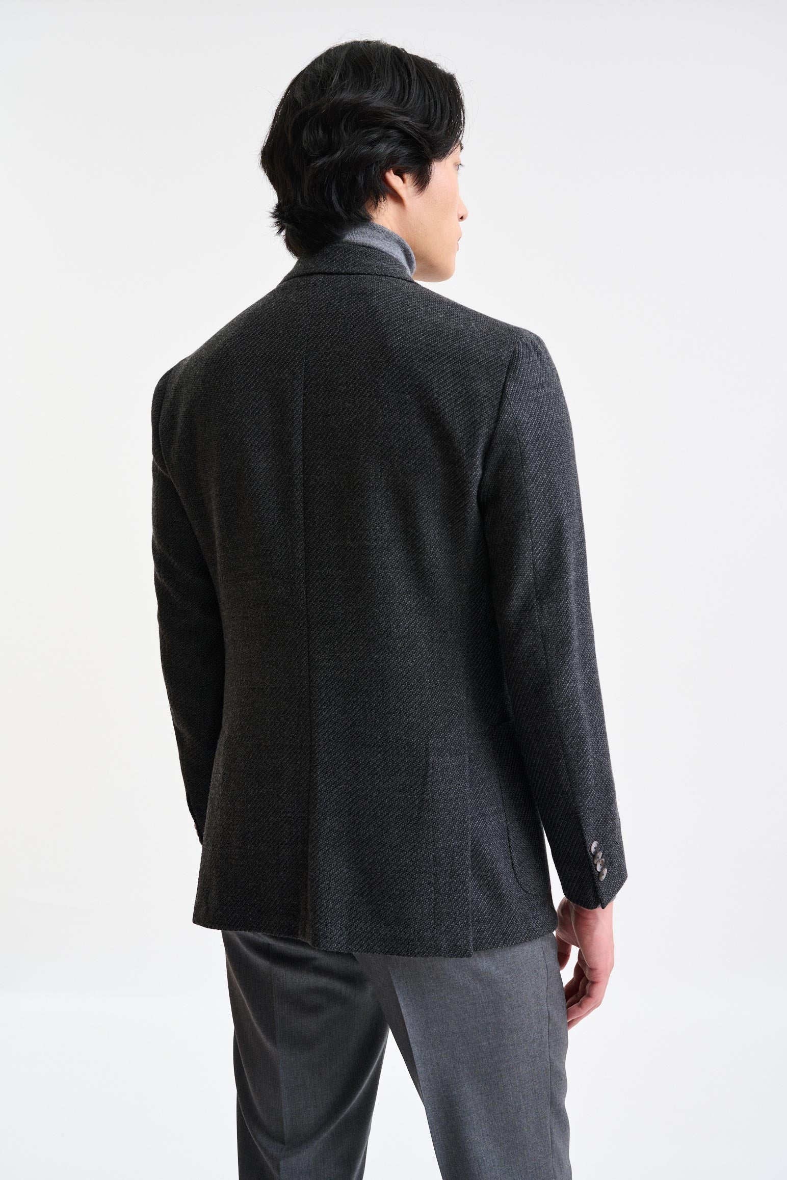 Grey Wool Kenton Jacket Trend — detail 6