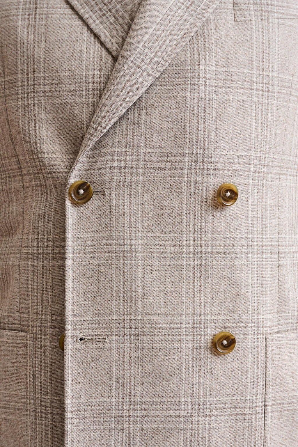 Light Beige Wool Super 100's Soho Jacket Freestyle — detail 2