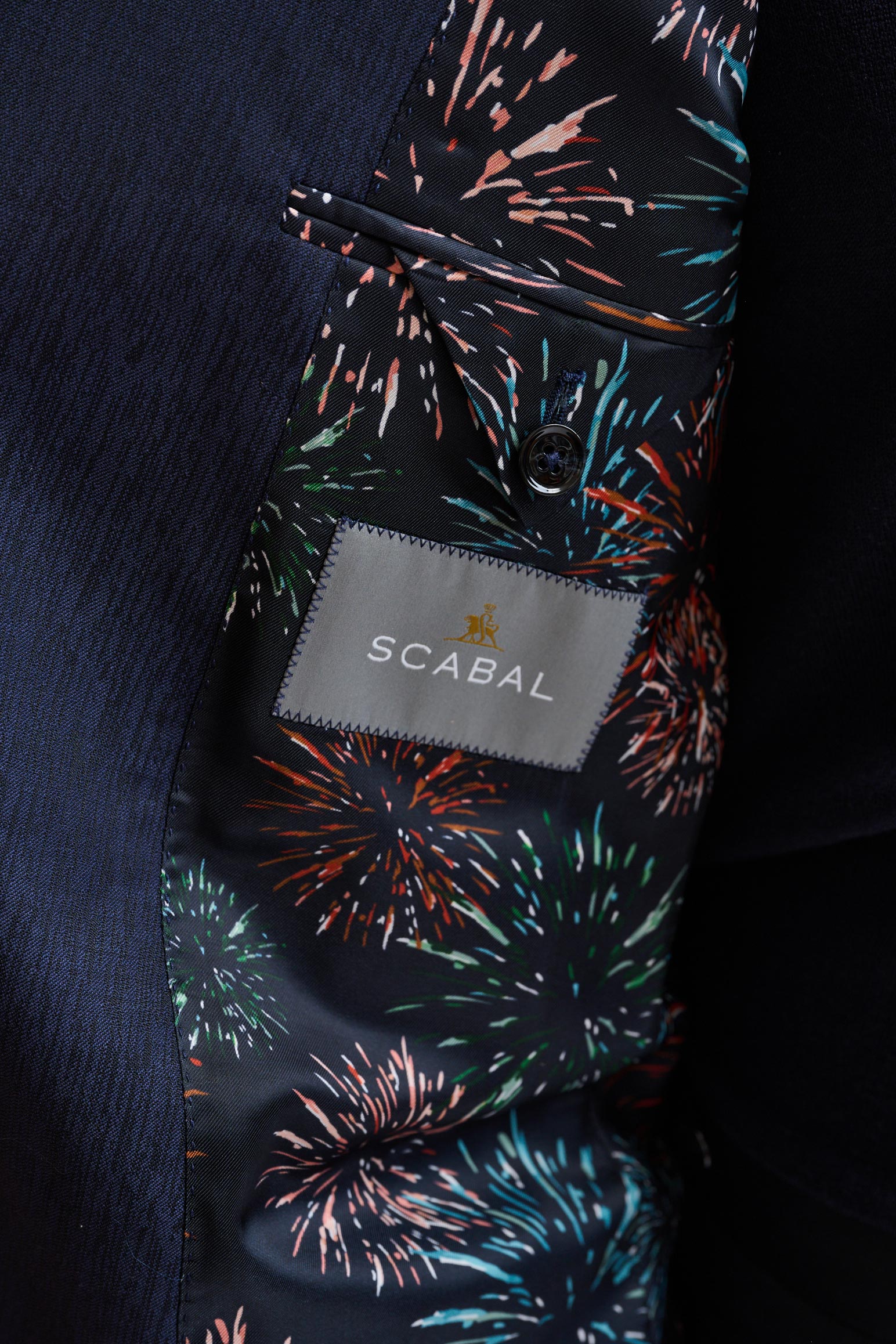 Midnight Blue Wool Soho Jacket Freestyle — detail 3