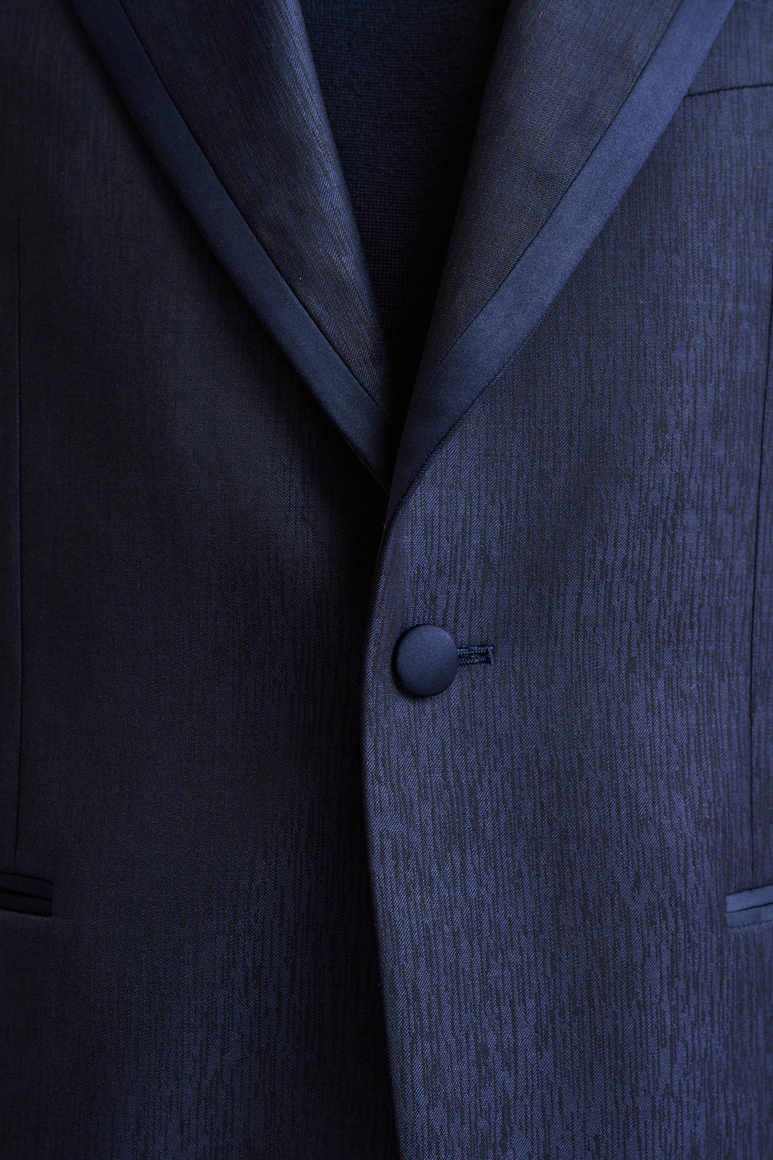Midnight Blue Wool Soho Jacket Freestyle — detail 2