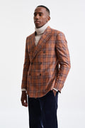 Medium Brown Wool and Linen Soho Jacket Trend