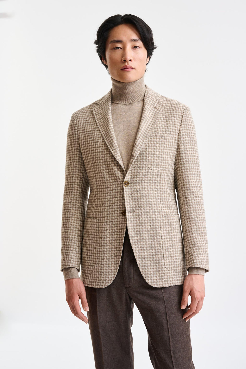 Light Beige Wool Kenton Jacket Trend