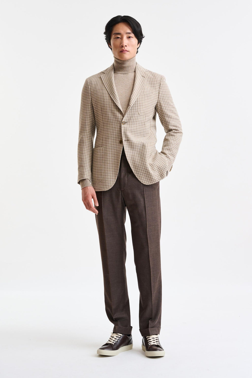 Light Beige Wool Kenton Jacket Trend — detail 4