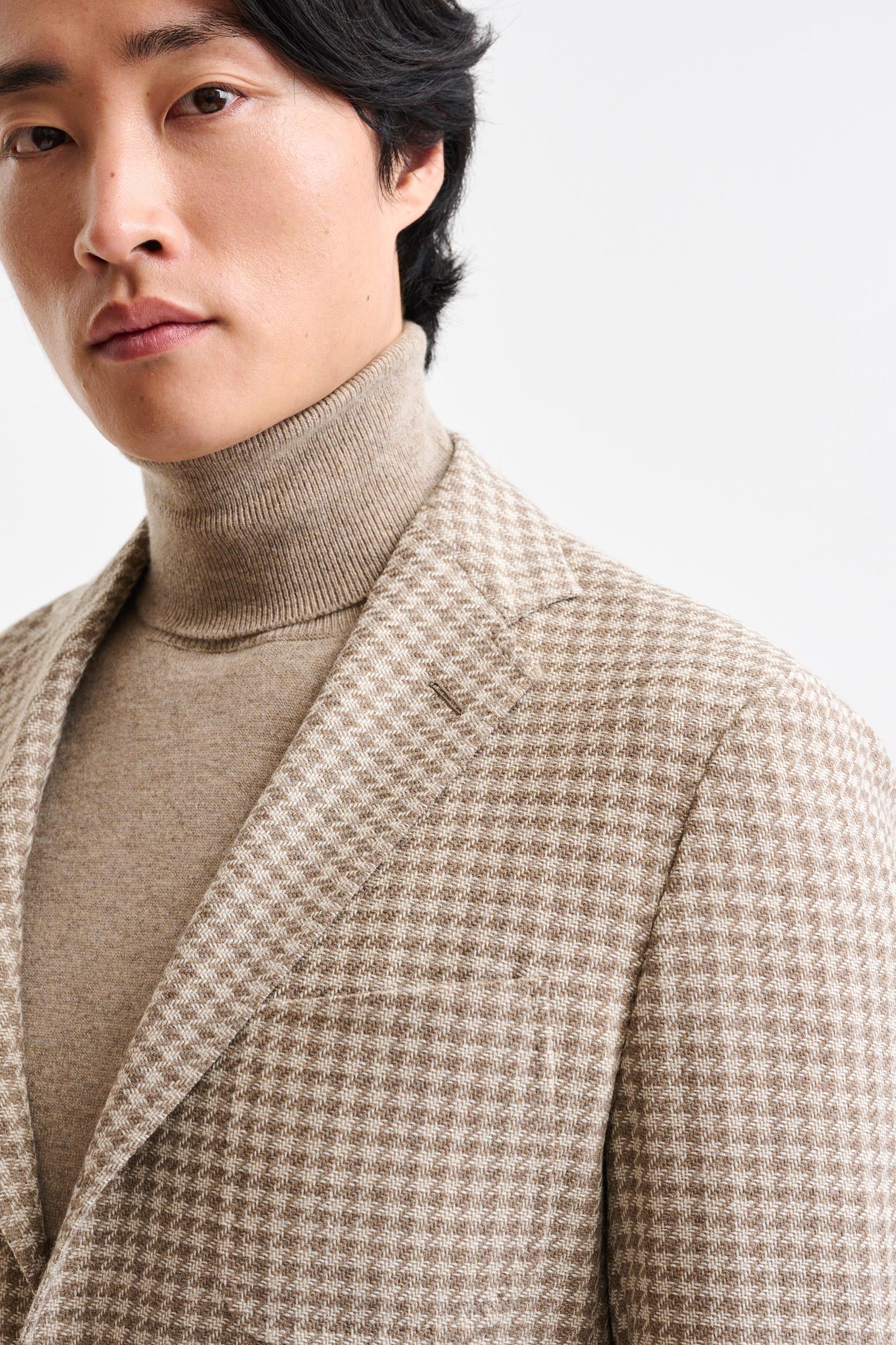 Light Beige Wool Kenton Jacket Trend — detail 6
