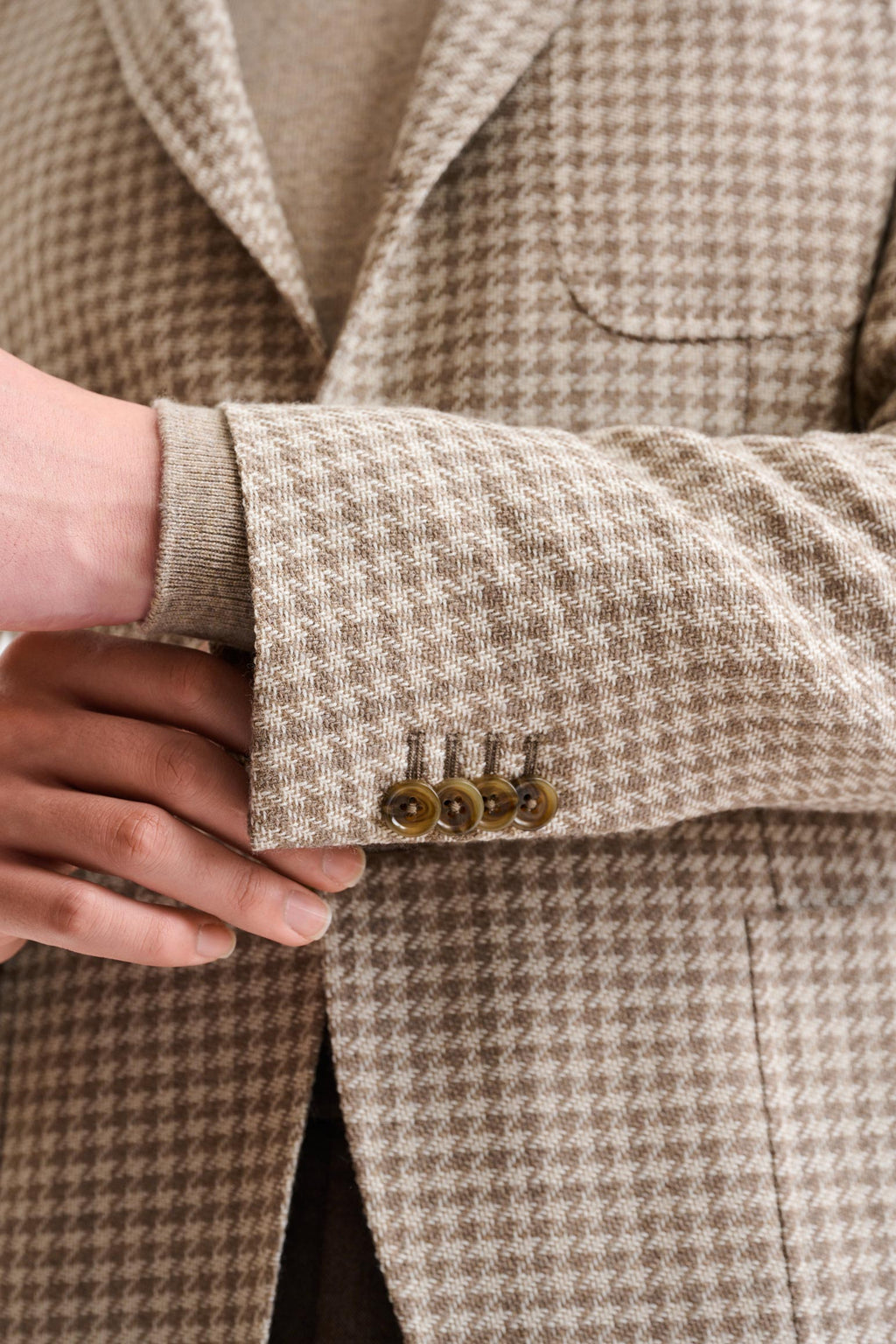Light Beige Wool Kenton Jacket Trend — detail 1
