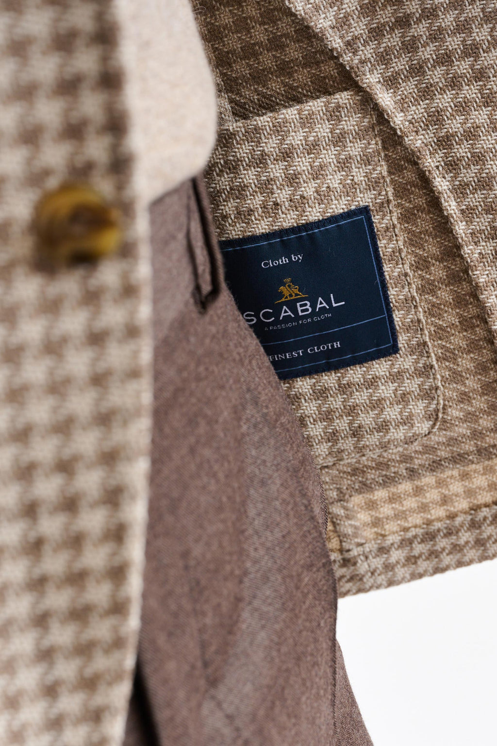 Light Beige Wool Kenton Jacket Trend — detail 3