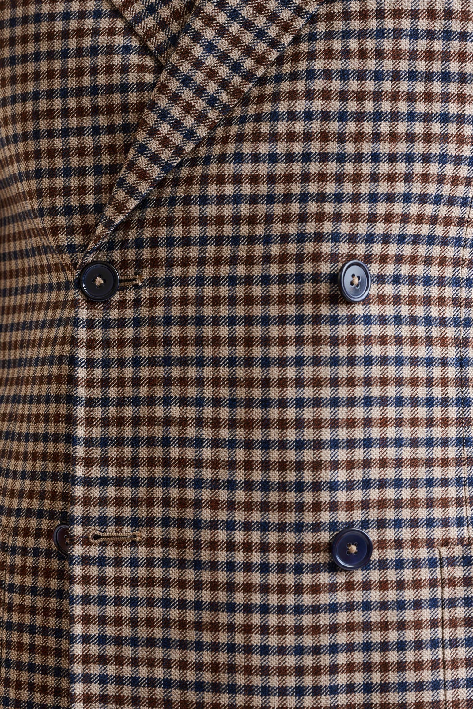 Medium Beige Wool Super 110's Soho Jacket Trend — detail 2