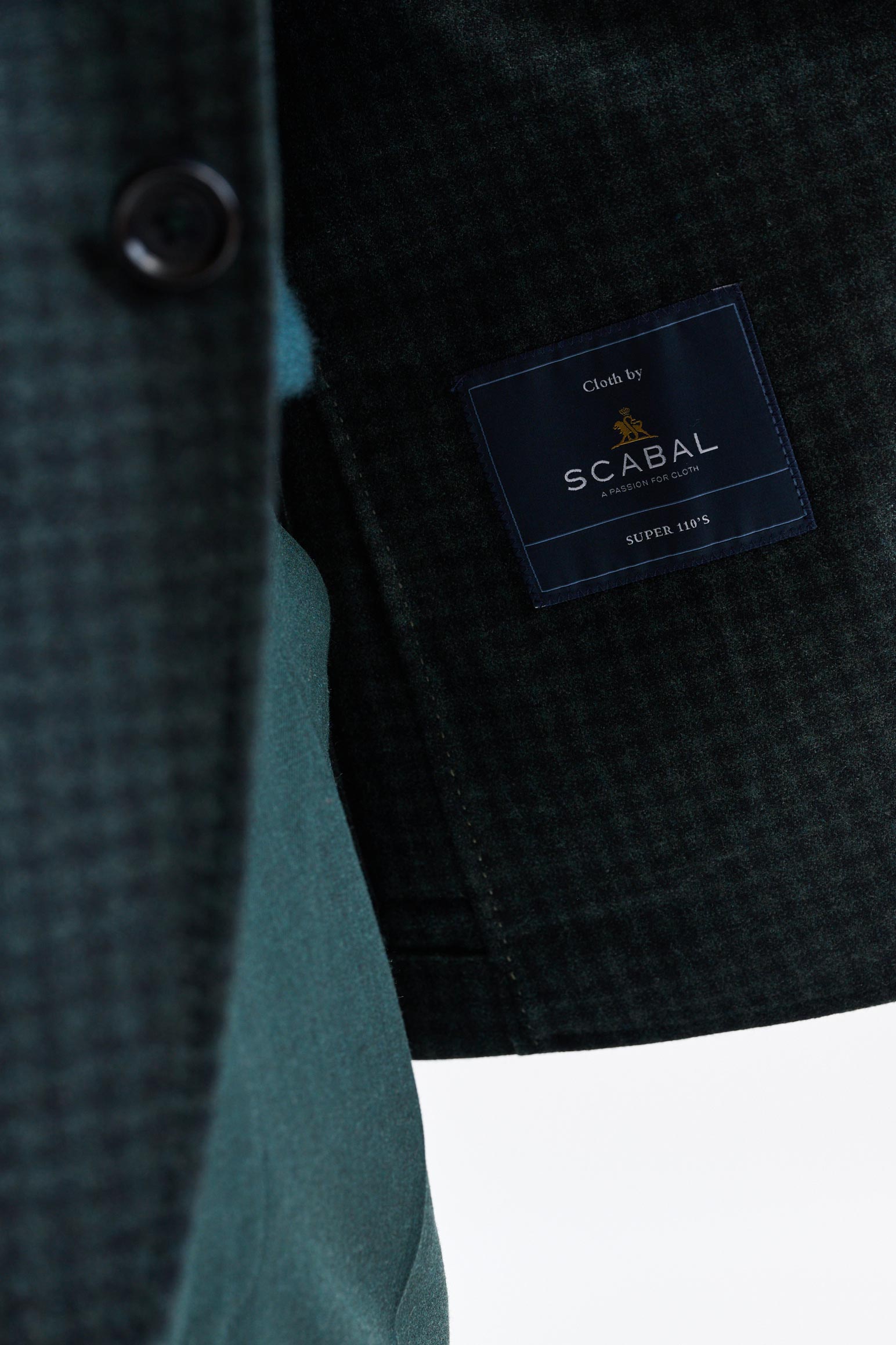 Dark Green Wool Soho Jacket Trend — detail 3
