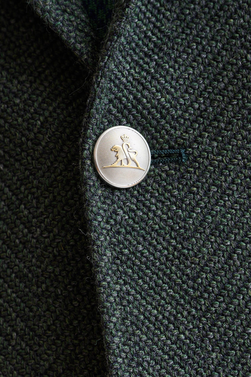 Dark Green Wool Kenton Jacket Trend — detail 4