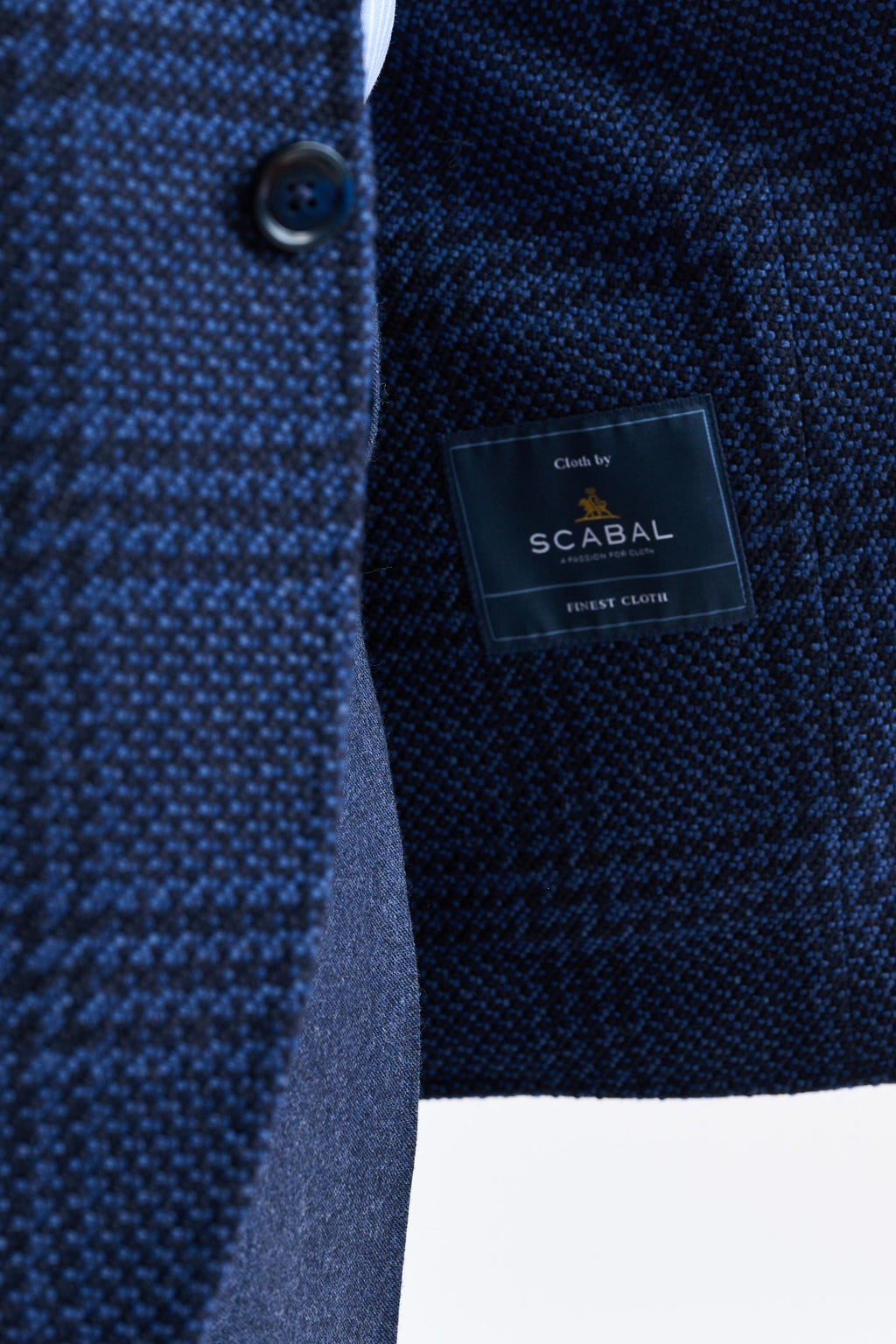 Dark Blue Wool Kenton Jacket Trend — detail 2