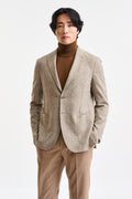 Medium Beige Wool & Cashmere Soho Jacket Autumn Leaves