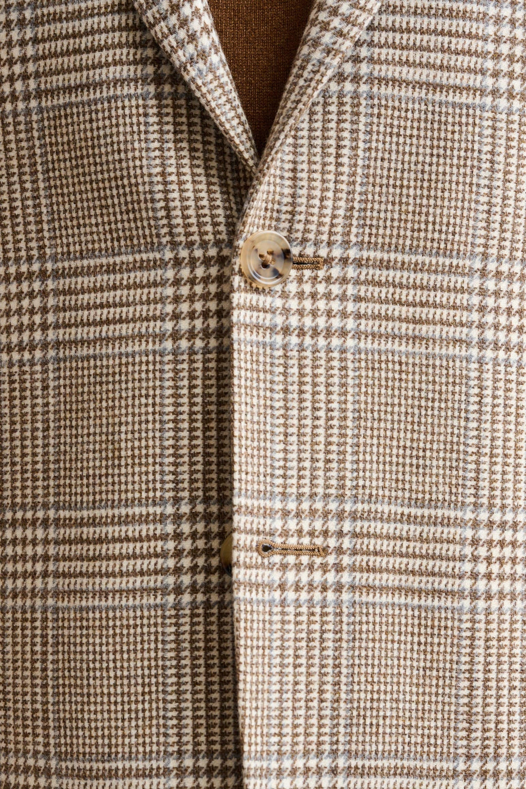 Medium Beige Wool & Cashmere Soho Jacket Autumn Leaves — detail 2