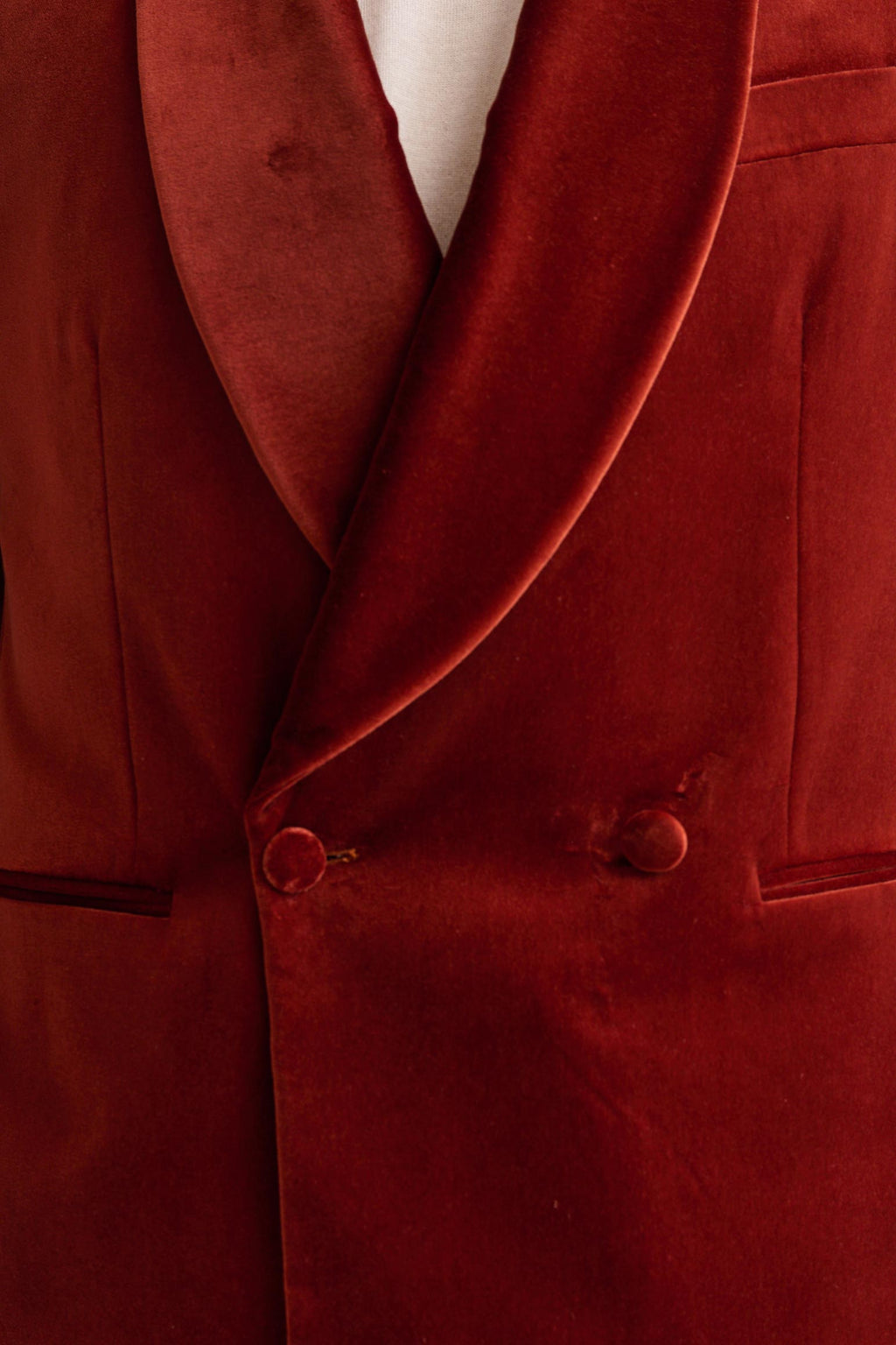 Rust Soho Jacket Fine Velvet — detail 4