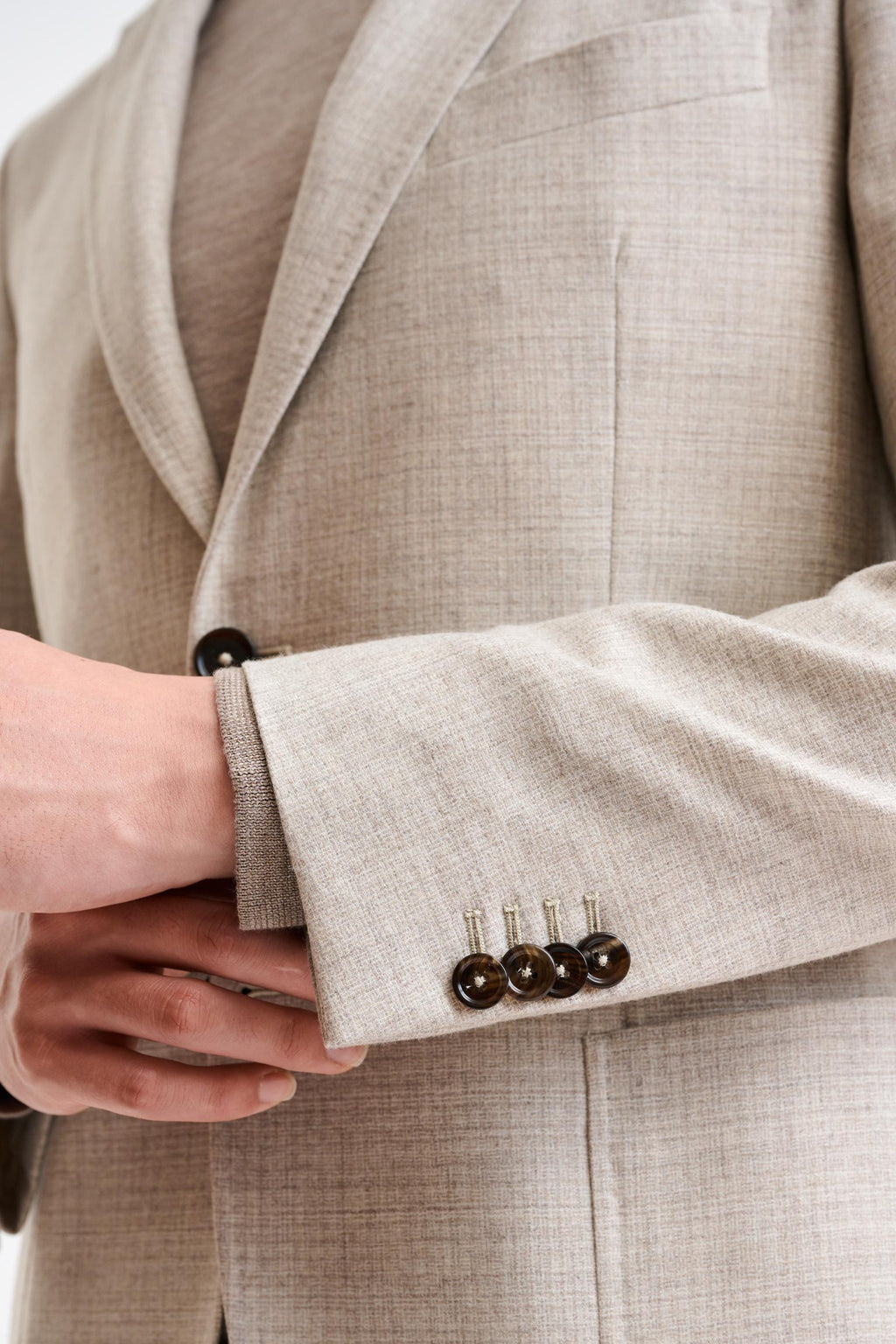 Light Beige Wool Kenton Jacket Freestyle — detail 1