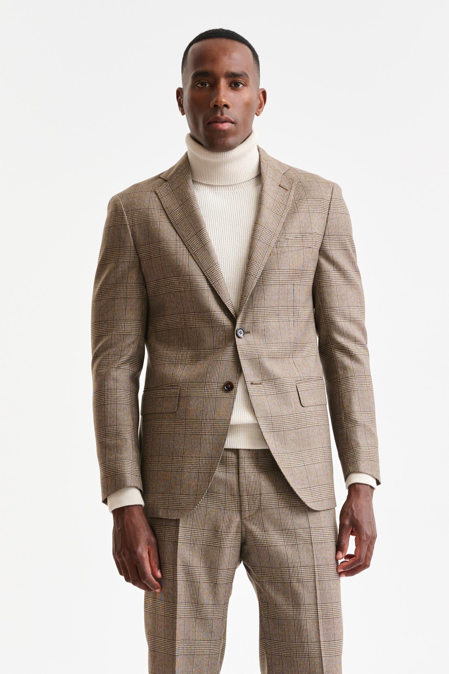 Medium Brown 100% Wool Kenton Jacket Freestyle — detail 4