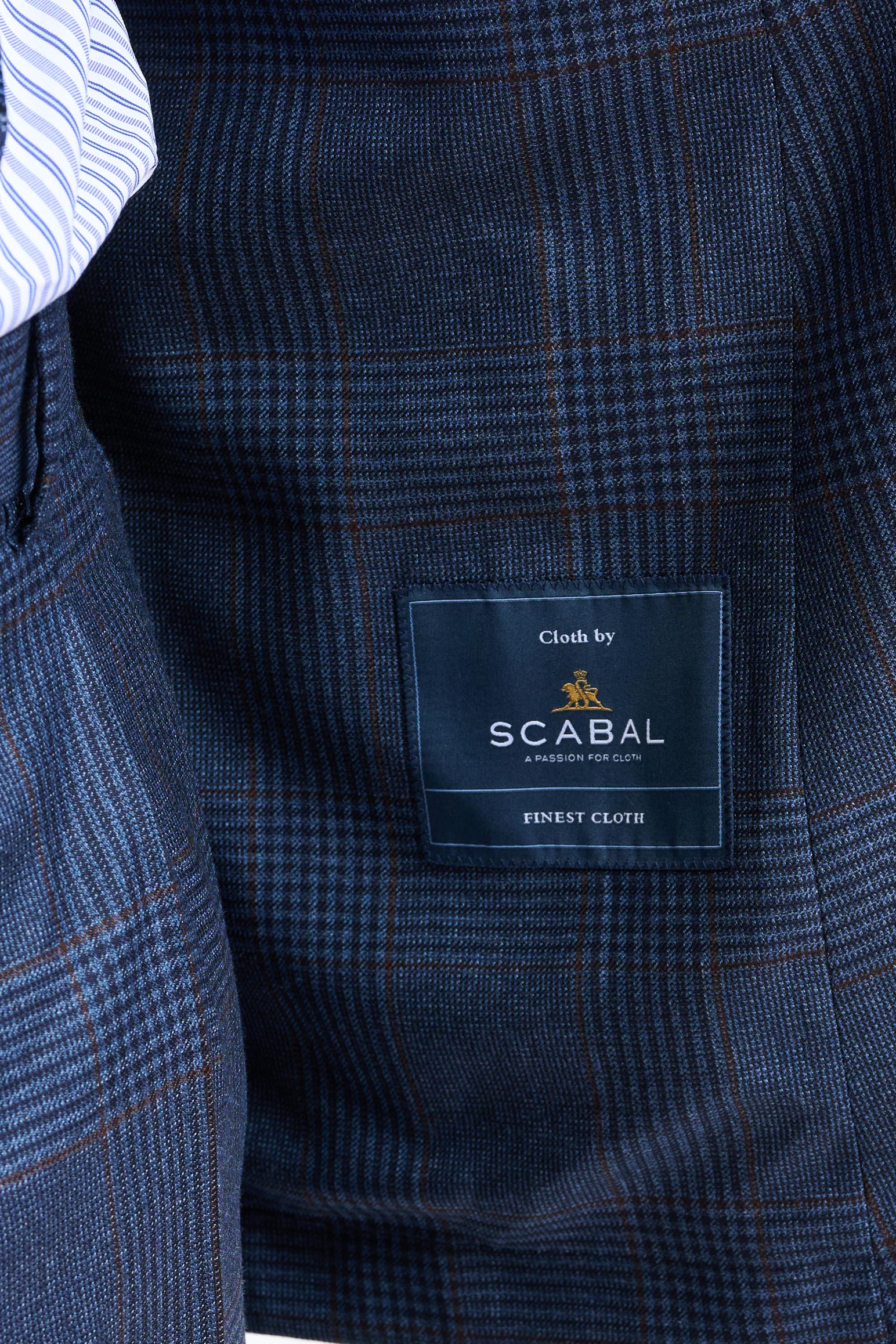 Dark Blue 100% Wool Kenton Light Jacket Freestyle — detail 3