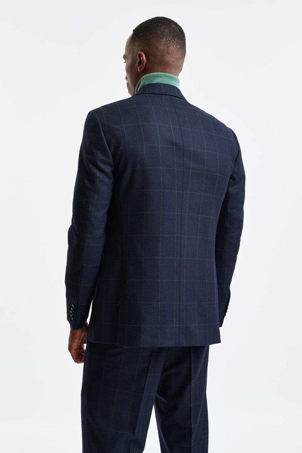 Dark Blue 100% Wool Soho Jacket Freestyle — detail 6