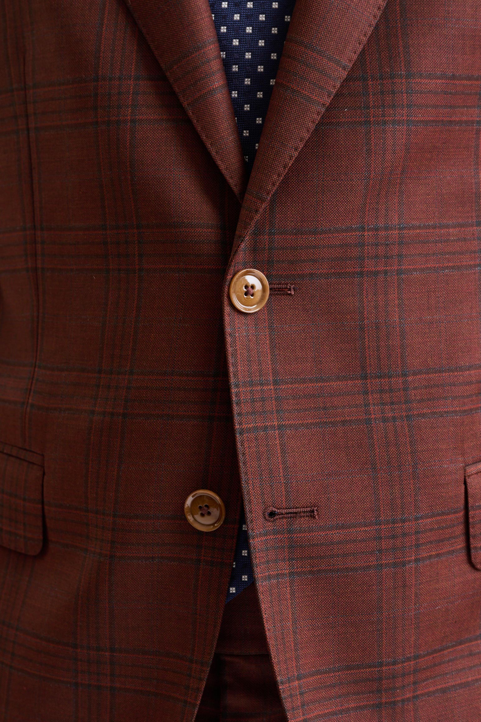 Medium Brown Wool Soho Jacket Freestyle — detail 2