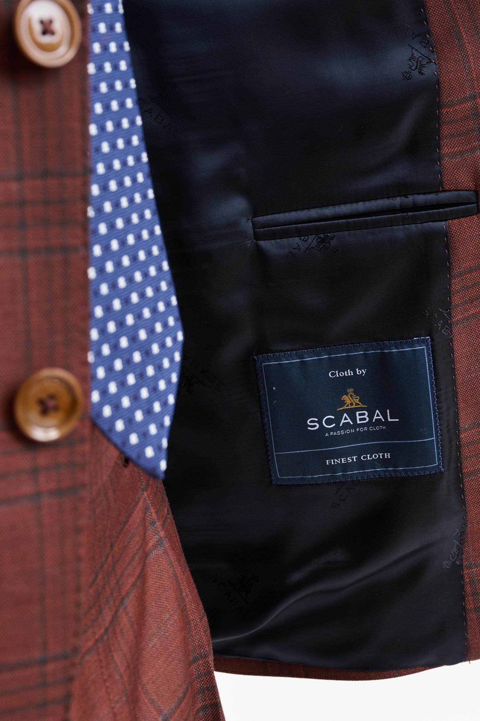 Medium Brown Wool Soho Jacket Freestyle — detail 3