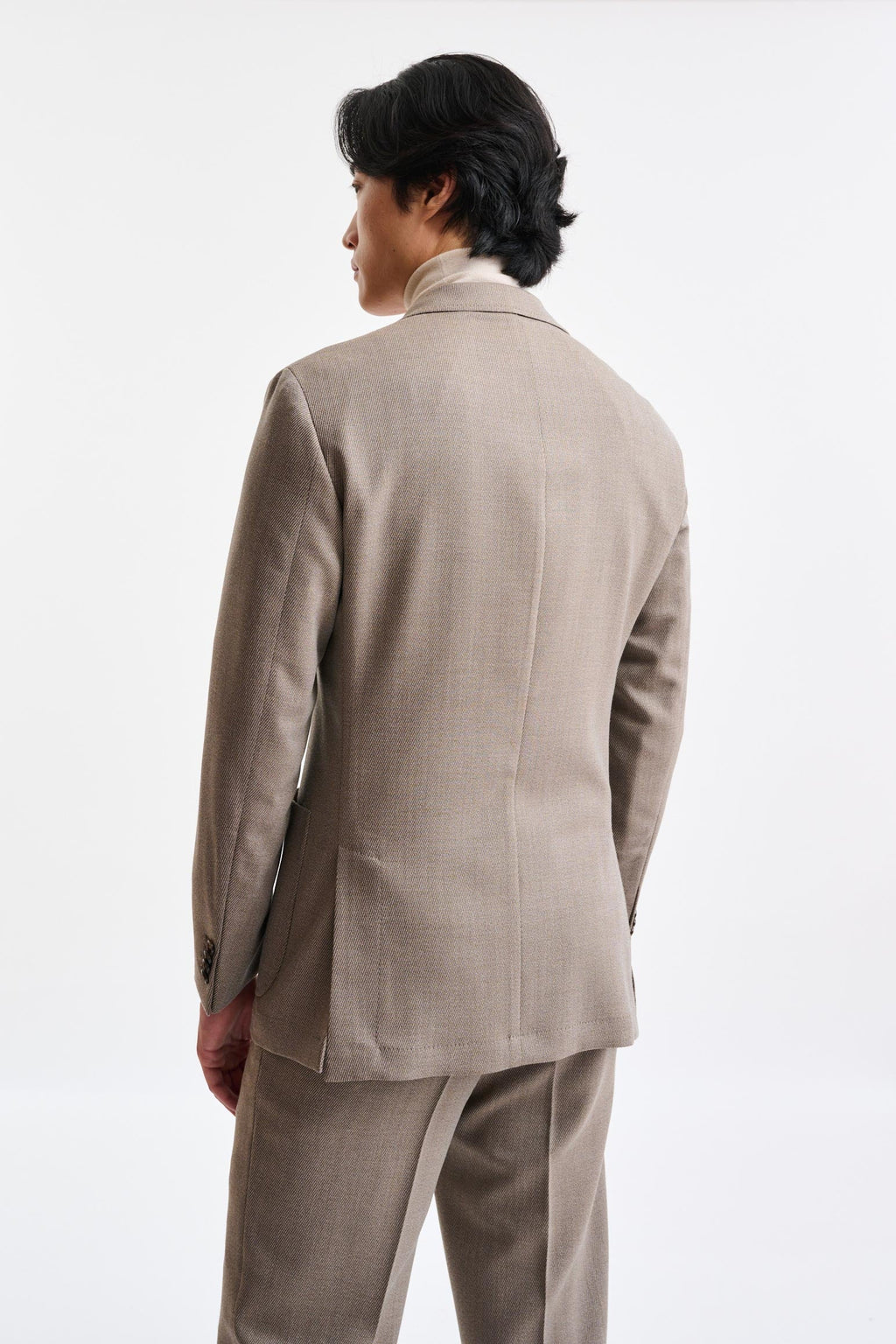 Medium Beige Wool Soho Jacket Freestyle — detail 6