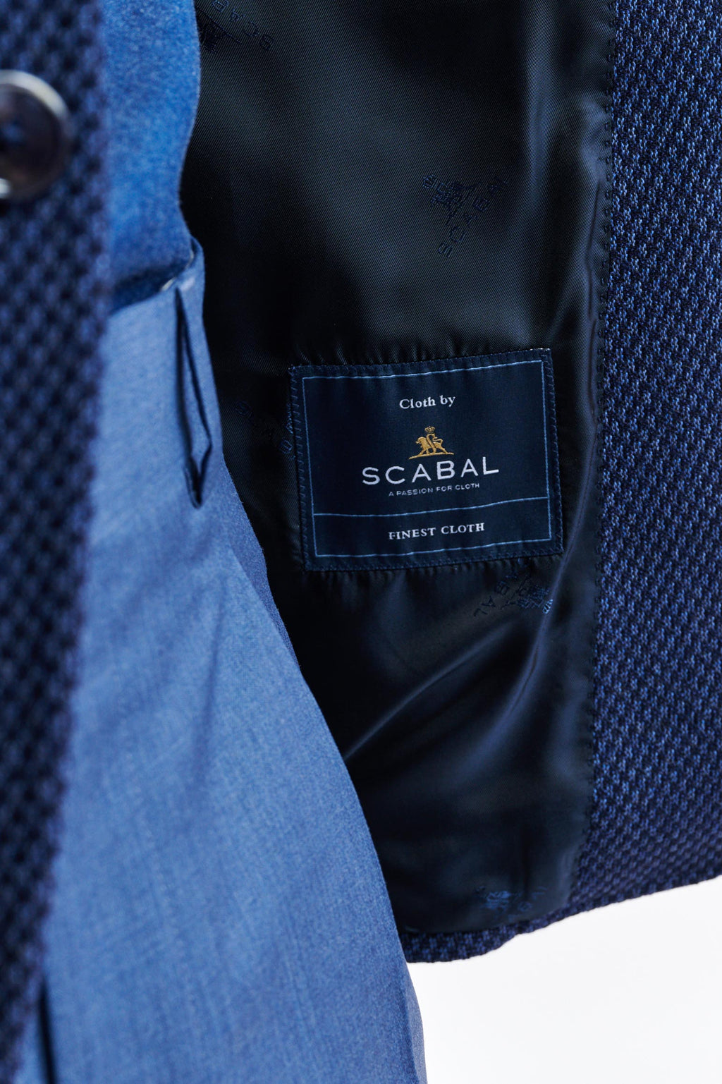 Dark Blue Wool Kenton Jacket Jazz — detail 3