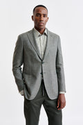 Medium Green Wool & Linen Kenton Jacket Jazz